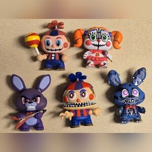 Five Nights At Freddy's Funko Mystery Minis Bonny, Balloon Boy, Circus Baby